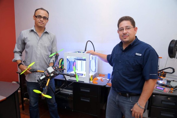 Fabrican y prevén exportar drones e impresoras 3D