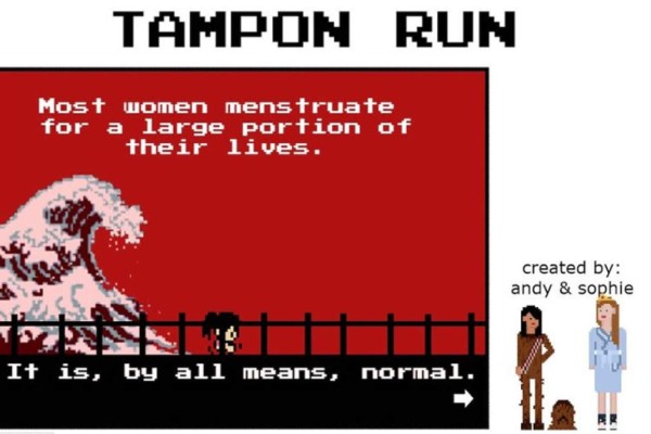 Lanzan un videojuego inspirado en la menstruación