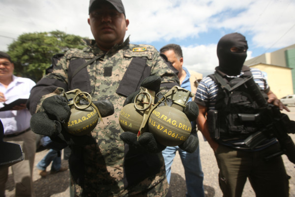 Capturan a la 'Osa” con tres granadas