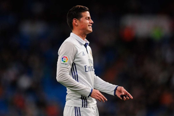 James se suma a la enfermería del Real Madrid