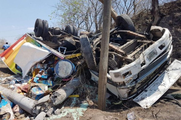 Accidente deja un muerto en el sur de Honduras