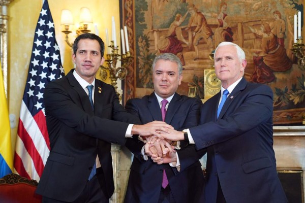 Pence a Guaidó: 'Trump está con usted 100%'