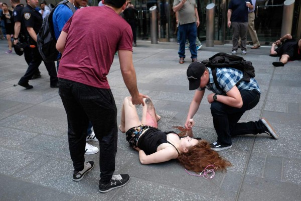 Atropello múltiple en Times Square deja un muerto y 19 heridos