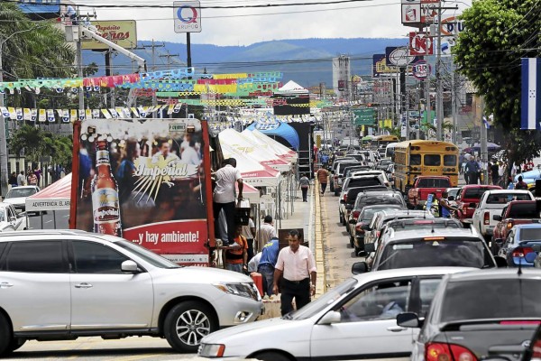 Todo listo para festejar a la capital de Honduras