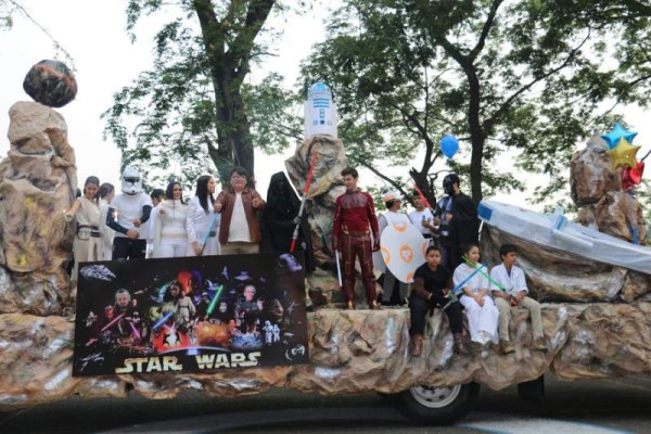 Inspirados en Star Wars.