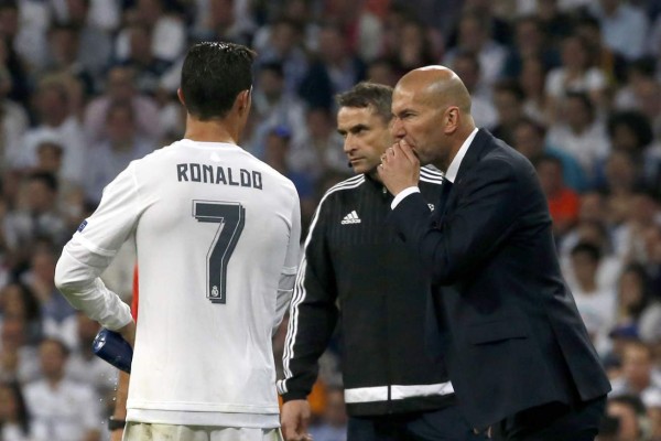 Zidane asegura que Cristiano Ronaldo está físicamente al cien por cien