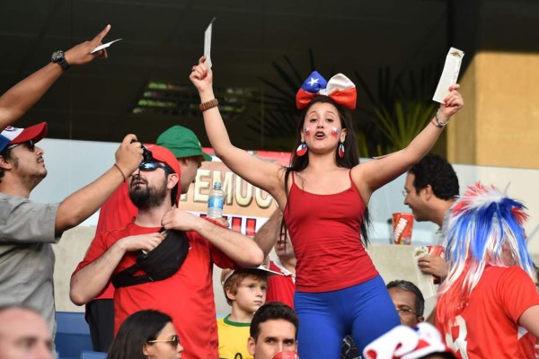 Las bellezas de la jornada en el Mundial Brasil 2014