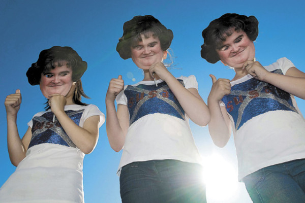 La escocesa Susan Boyle, una reina sin corona