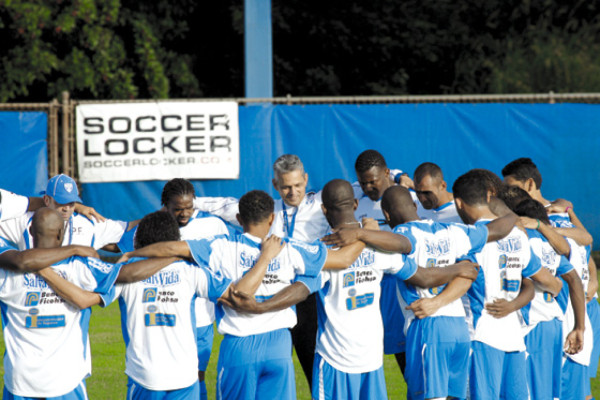 La Selección de Honduras por la Copa Uncaf