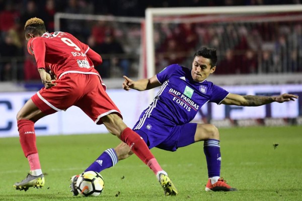 Andy Nájar se vuelve a lesionar con el Anderlecht de Bélgica