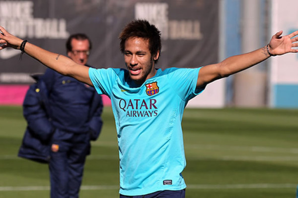 Neymar vuelve a ser convocado en el Barcelona