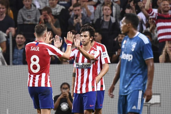 Video: Atlético de Madrid venció a la Juventus de Cristiano con doblete de Joao Félix