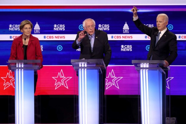 Demócratas atacan a Sanders por elogios a Cuba y Nicaragua en polémico debate