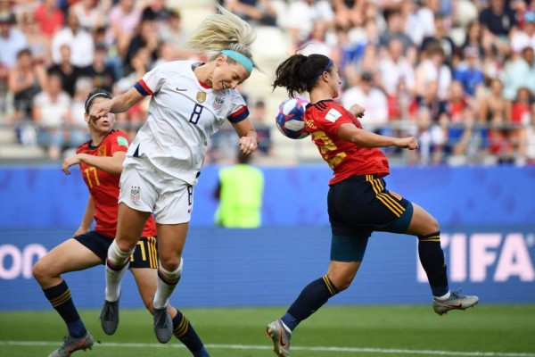 Estados Unidos eliminó con sufrimiento a España y avanzó a cuartos del Mundial femenino