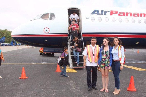Arriba el primer vuelo directo de Panamá a Roatán