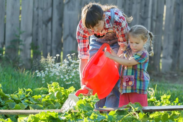 La jardinería también es para los niños