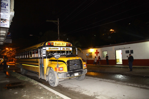 Matan a ayudante en tiroteo contra un bus en Chamelecón