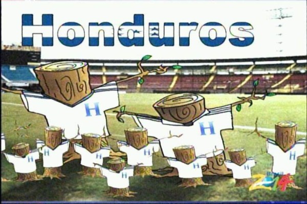 Caricatura de Honduras como campeón del mundo se vuelve viral