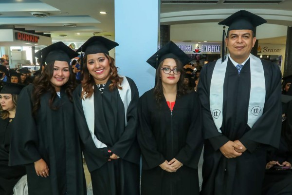 Alegría por graduaciones de Unitec y Ceutec
