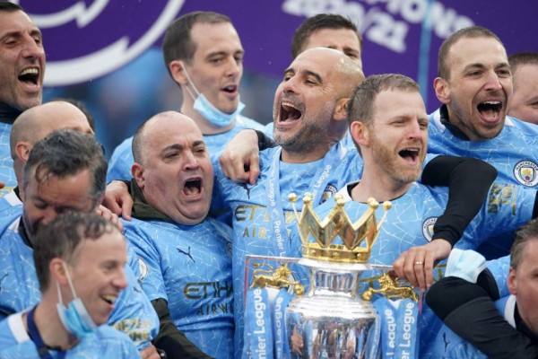 Premier League: Manchester City celebró la obtención del título y definidos los cupos de Champions