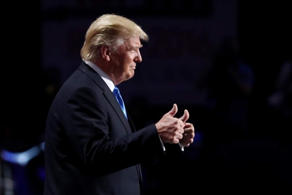 Trump: 'Gran honor ser el nominado republicano a presidente”