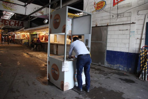 Mercados cumplen con las medidas de bioseguridad