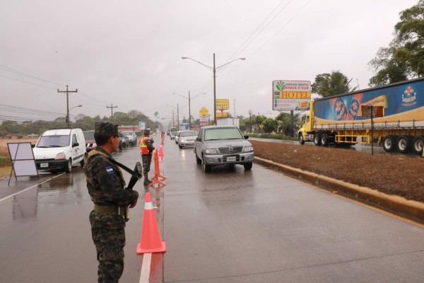 Covi suspende trabajos en la carretera CA-5 de Honduras