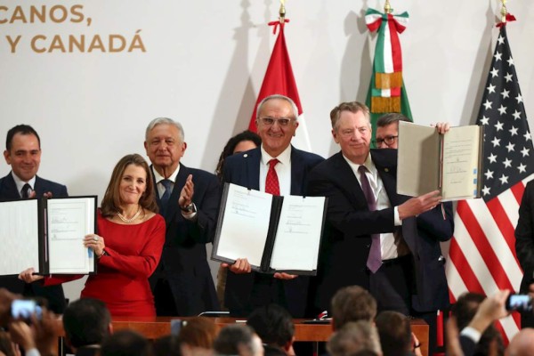 La Cámara Baja de EEUU aprueba el T-MEC con México y Canadá