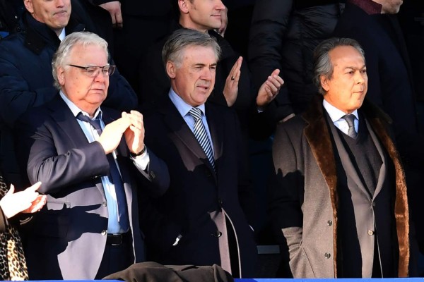 Carlo Ancelotti, nuevo técnico del Everton tras ser despedido por el Napoli