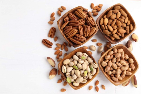 No se olvide de consumir los frutos secos para fortalecer su organismo