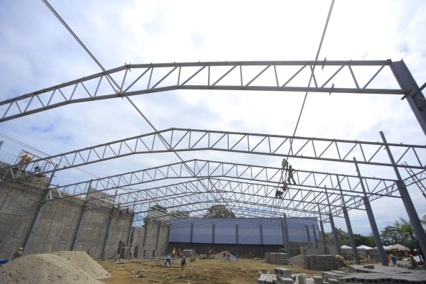 Construcción de Centro de Convenciones Emprendedores está avanzado en un 30%