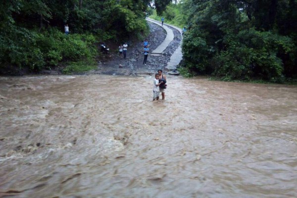 Anuncian lluvias fuertes para el próximo lunes en Honduras