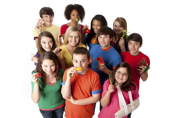 Si como adolescente se lleva una dieta saludable, como adulto se aumenta menos de peso
