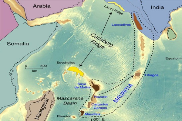 Descubren vestigios de un supercontinente en el Océano Índico