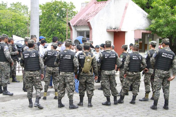 Unos 90 militares resguardan el hospital Mario Rivas de San Pedro Sula