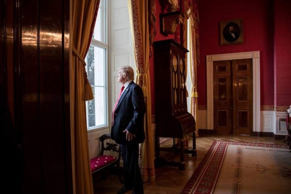 Las imágenes de los primeros 100 días de Trump en la presidencia de EUA