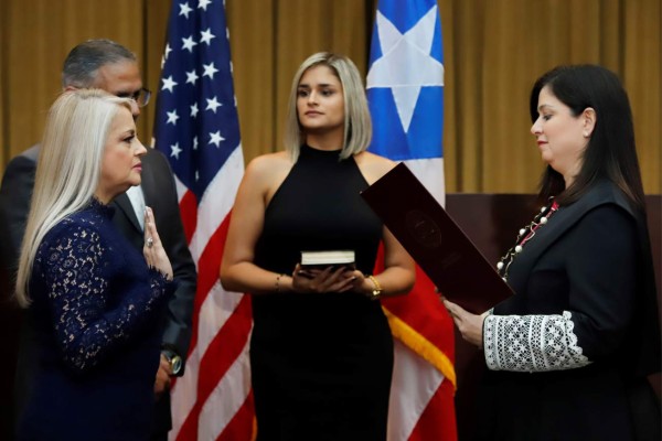 Wanda Vázquez asume como gobernadora de Puerto Rico