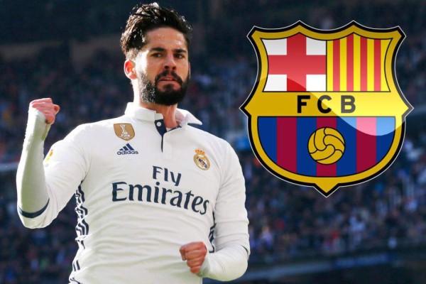 Futbolista del Barcelona le abre las puertas a Isco