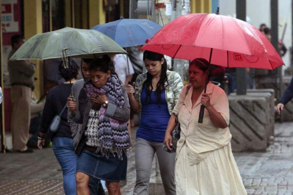 Seguirán las lluvias durante este miércoles en Honduras