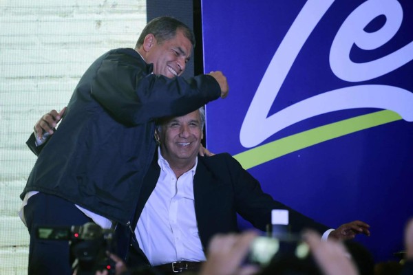 Moreno obtiene el 39,18 % de los votos en Ecuador con el escrutinio al 93,4 %