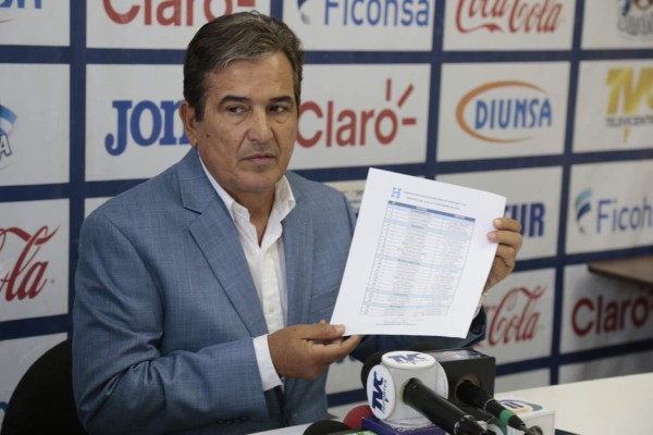 Pinto anuncia convocados para la última vuelta de la Sub-23