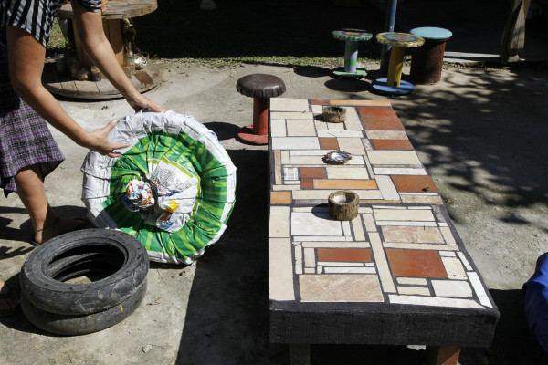 Yioula, la reina del reciclaje en Honduras  