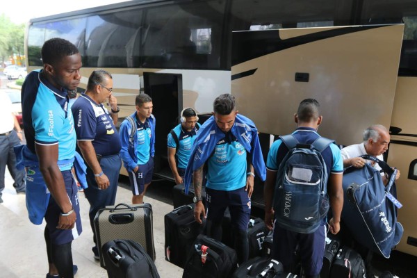 Selección de Honduras ya está en la Ciudad de México