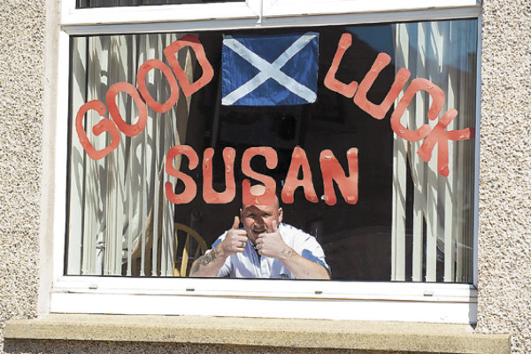 La escocesa Susan Boyle, una reina sin corona