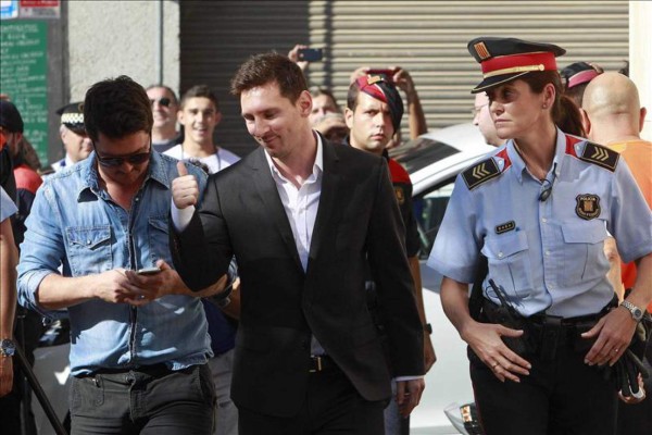 Messi y su padre podrían ir a juicio oral por fraude fiscal