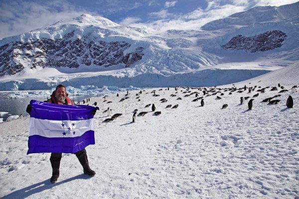 Así ve un hondureño el 'fin del mundo' en la Antártida