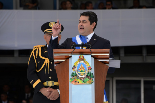 Juan Orlando Hernández llama a la unidad de Honduras