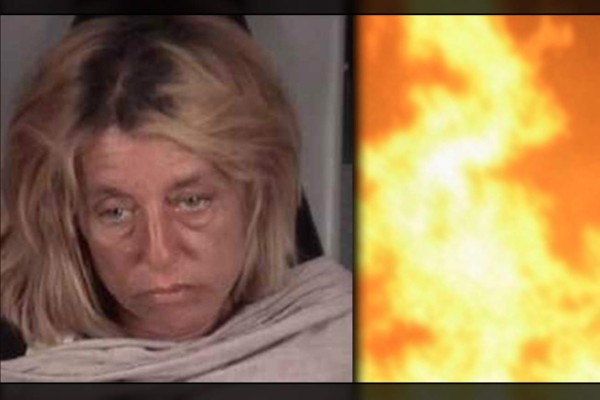 Arrestan a mujer que prendió fuego a su marido mientras dormía