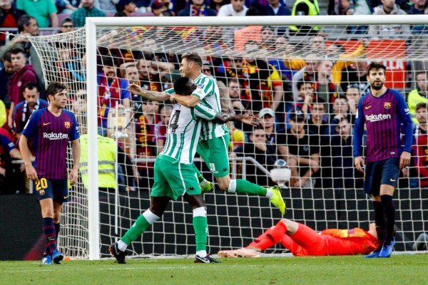 ¡Batacazo! Barcelona cae en el Camp Nou frente al Real Betis