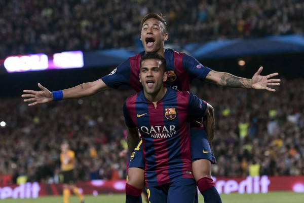 Neymar brilla y el Barça, a semifinales